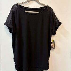 Avia Black Short Sleeve Women's Tee